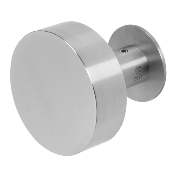 ROUND FLAT CENTRE DOOR KNOB (GRADE 316)